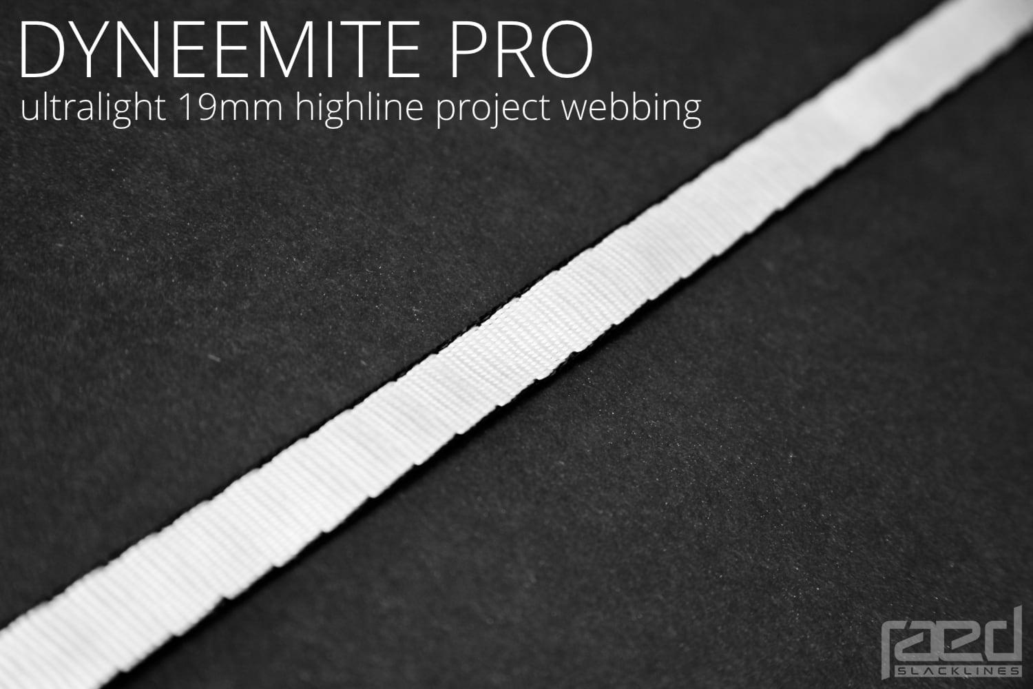 Dyneemite PRO - Ultralight 19mm Dyneema Highline Webbing